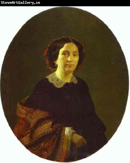 Sergey Zaryanko Portrait Of Anisya Lesnikova